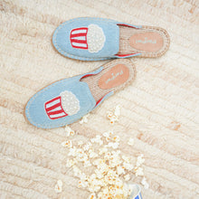 Load image into Gallery viewer, Popcorn beaded espadrilles Flats
