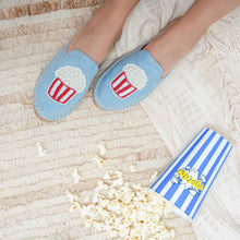 Load image into Gallery viewer, Popcorn beaded espadrilles Platforms
