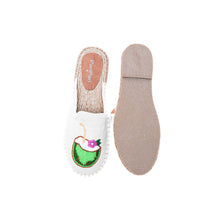 Load image into Gallery viewer, PinaColada beaded espadrilles Platforms
