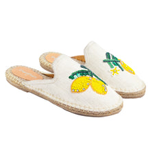 Load image into Gallery viewer, Lemoncello Espadrilles Off white Flats
