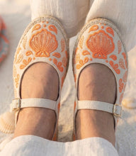 Load image into Gallery viewer, Coral haze mary janes orange
