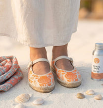 Load image into Gallery viewer, Coral haze mary janes orange

