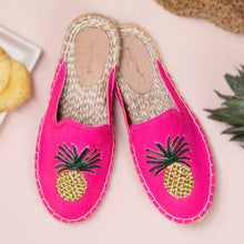 Load image into Gallery viewer, A beautiful picture of footwear for women, Ananas Espadrilles Women Flat Footwear
