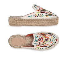 Load image into Gallery viewer, Exciting Diego Off-white Haut Platform Espadrilles
