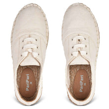 Load image into Gallery viewer, A pair of The Havana Lace-ups - Off-White Supportive Shoes for Women, juttis for women against a white background
