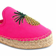 Load image into Gallery viewer, A single picture of Ananas Espadrilles Haut Women Fancy Platform, Ladies shoes
